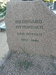 OTTERBACH Hildegard nee BUTHUT 1912-1960