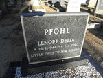 PFOHL Lenore Delia 1946-1960