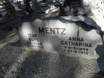 MENTZ Izak Buys 1891-1972 & Anna Catharina 1899-1972