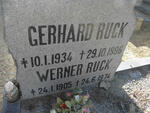 RUCK Werner 1905-1974 :: RUCK Gerhard 1934-1996