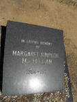 MC MILLAN Margaret Simpson 1884-1971