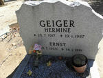 GEIGER Ernst 1920-1991 & Hermine 1917-1987