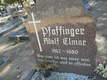 PFAFFINGER Adolf Elmar 1947-1980