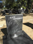OPPERMAN Koos 1944-1992