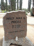PREISS Willy Max G. 1928-1991