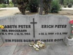 PETER Erich 1909-1985 & Elisabeth BROCKMANN 1914-1984