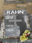 RAHN Gunther 1937-2007