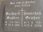 GRÄBER Gerhard 1918-1990 & Hannchen 1921-2006