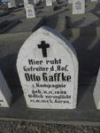 GAFFKE Otto 1888-1914