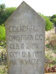 ODENDAAL Christiaan C.C. 1914-1989