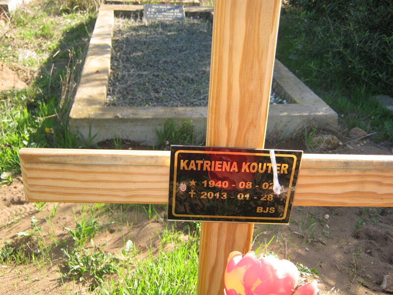 KOUTER Katriena 1940-2013