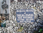STAPLES Thelma nee PITTAWAY 1906-2002 