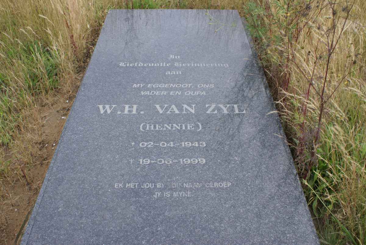 ZYL W.H., van 1943-1999