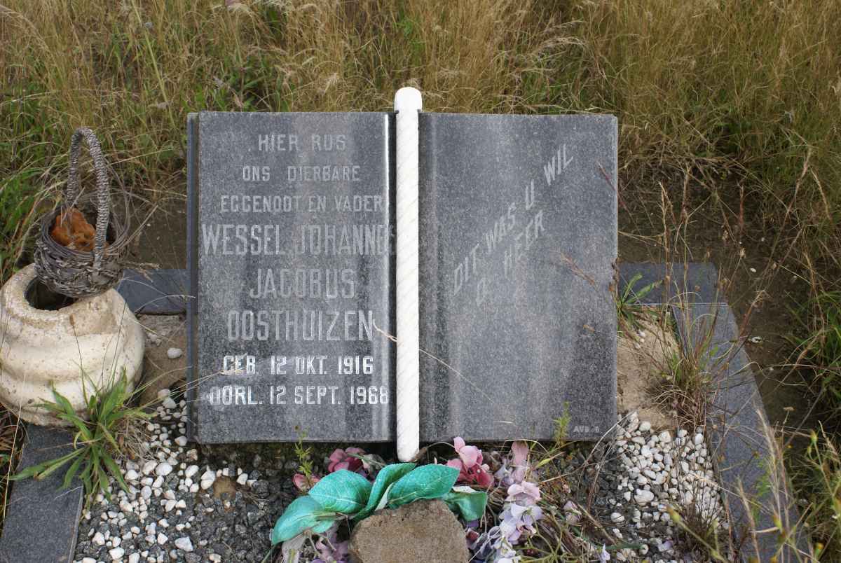 OOSTHUIZEN Wessel Johannes Jacobus 1916-1968