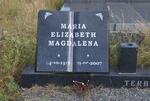 TERBLANCHE Maria Elizabeth Magdalena 1912-2007