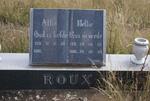 ROUX Allie 1920- & Bettie 1925-1990