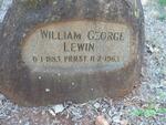 LEWIN William George 1883-1963