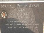 AXSEL Michael Philip 1956-1987