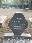 PRINSLOO Pieter 1927-1989