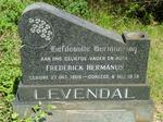 LEVENDAL Frederick Hermanus 1905-1978