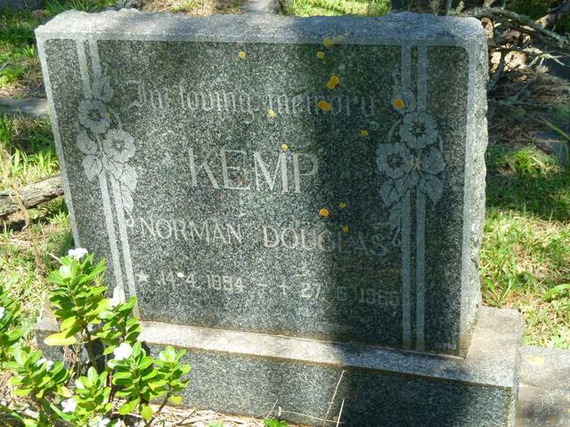 KEMP Norman Douglas 1894-1965