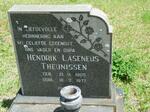 THEUNISSEN Hendrik Laseneus 1905-1977
