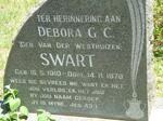 SWART Debora G.C. nee VAN DER WESTHUIZEN 1910-1978
