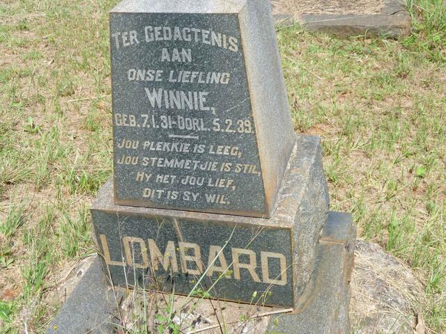 LOMBARD Winnie 1931-1939