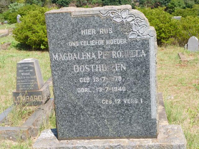 OOSTHUIZEN Magdalena Petronella 1879-1940