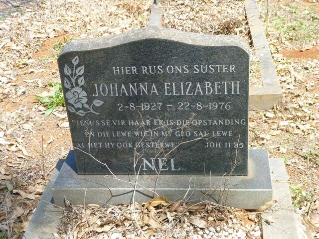 NEL Johanna Elizabeth 1927-1976