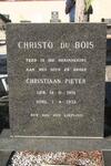 BOIS Christiaan Pieter, du 1951-1972