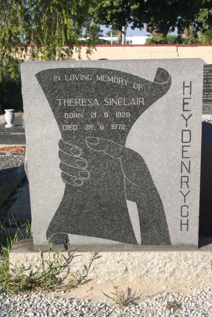 HEYDENRYCH Theresa Sinclair 1929-1972