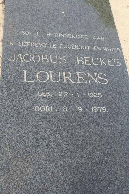 LOURENS Jacobus Beukes 1925-1979