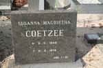 COETZEE Susanna Magrietha 1948-1974