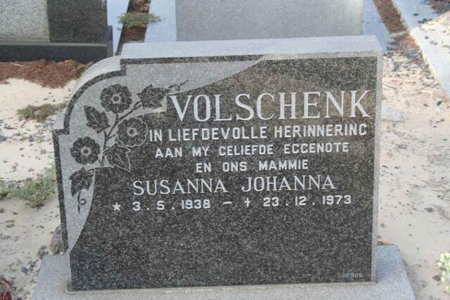 VOLSCHENK Susanna Johanna 1938-1973
