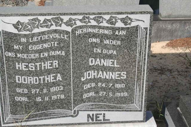 NEL Daniel Johannes 1910-1999 & Hester Dorothea 1903-1979