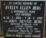 BERG John Dennis 1914-1997 & Evelyn Ellen 1916-1995