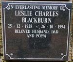 BLACKBURN Leslie Charles 1928-1994