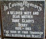 BERRY Anne Gladys 1935-1993