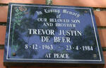 BEER Trevor Justin, de 1963-1984