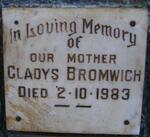 BROMWICH Gladys -1983
