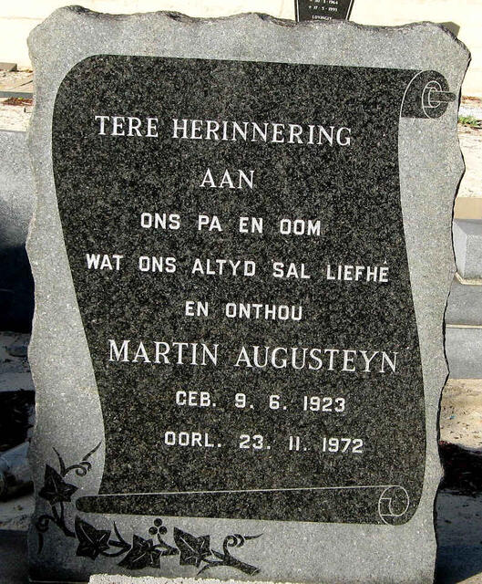 AUGUSTEYN Martin 1923-1972