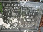 MARAIS Petrus 1914-1990 & Ellen Maria 1916-1992