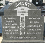 SWART Christoffel H. 1896-1973 & Magrietha J.P. 1897-1987