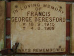 BERESFORD Francis George 1915-1989