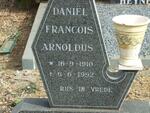 ? Daniel Francois Arnoldus 1910-1992