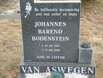 ASWEGEN Johannes Barend Bodenstein, van 1915-1991