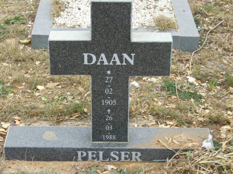 PELSER Daan 1905-1988