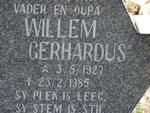 MERWE Willem Gerhardus, v. d. 1927-1985