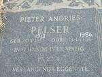 PELSER Pieter Andries 1913-1986